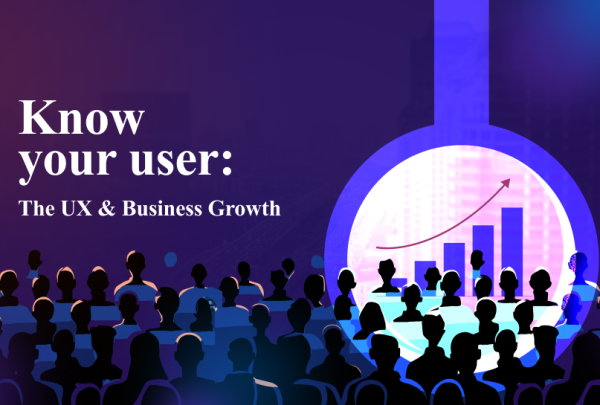 showing the impact of user experience (UX) on product success and business growth through intuitive design and user testing.