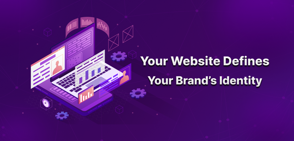 A professional website showcasing brand identity, design, and smooth user experience