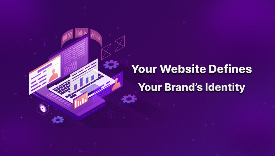 A professional website showcasing brand identity, design, and smooth user experience