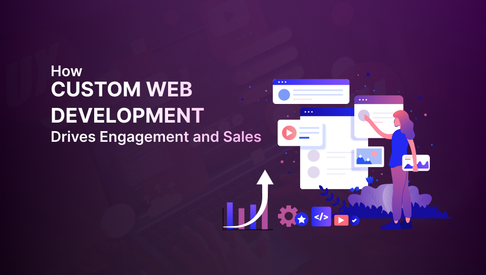 Custom website design versus a generic template for better user engagement