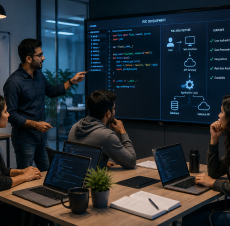 Business First Software Strategy AI Driven Enhancements Scalable and Future Ready Architecture Full Lifecycle Enterprise Software Services 6