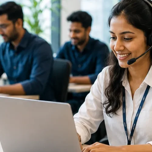 SVaaN Global Tech team member answering AI software development questions